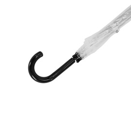 Jollybrolly Susino Clear Dome Umbrella in Black