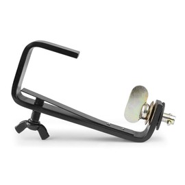 beamz BCQ50B-50 Quick Lock G-Clamp with Safety Cable, 50kg Load - Durable Metal Stage Lighting Clamp Set for Pro Theatrical Setups, Fits 50mm Truss Systems, Stage Lighting Clamps, Half Coupler Clamp