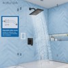 Airuida Shower Faucet Set Bathroom Rain Shower System SUS304 Stainless