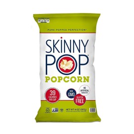 Undisclosed Original Skinny Pop, All Natural Popcorn Gluten FREE - NON GMO - 2 packs of 14 o