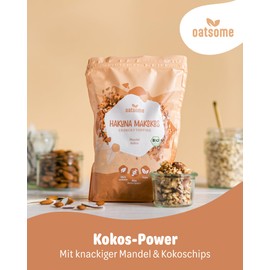 OATSOME® 2er Bundle Hakuna Makokos | Crunchy Toppings | Sparset | Mandel & Kokos | Extra Crunchy | Für Bowls & Müsli | Granola | Vegan | Ohne Zuckerzusatz | Bio & 100% Natürlich | 2x220g