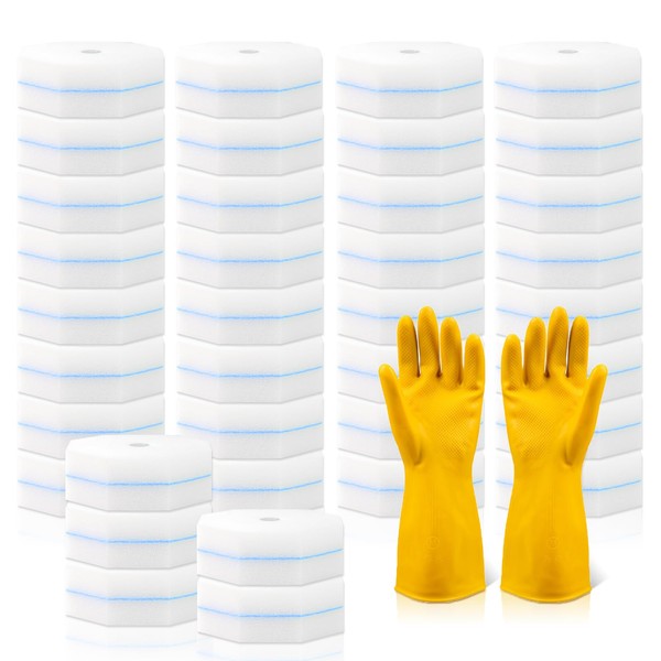 LYASILYHS 60PCS Toilet Wand Refills, Disposable Toilet Brush Refills Compatible