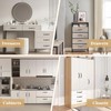 Roxanex 6 Pieces Black Kitchen Door Handles Cabinet Handles Drawer