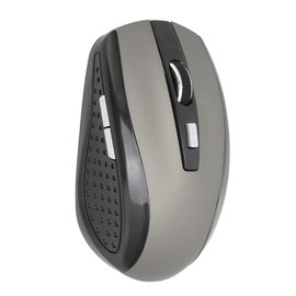 ciciglow - Wireless Mouse 2.4GHz 3 Levels DPI Adjustable Matte Texture Computer Accessories (Silver Grey)