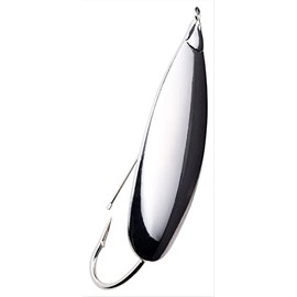 Johnson SM3/4-SLVR Tackle Box Standard Minnow Spoon, Silver, 2-3/4-Inch, 3/4-Ounce