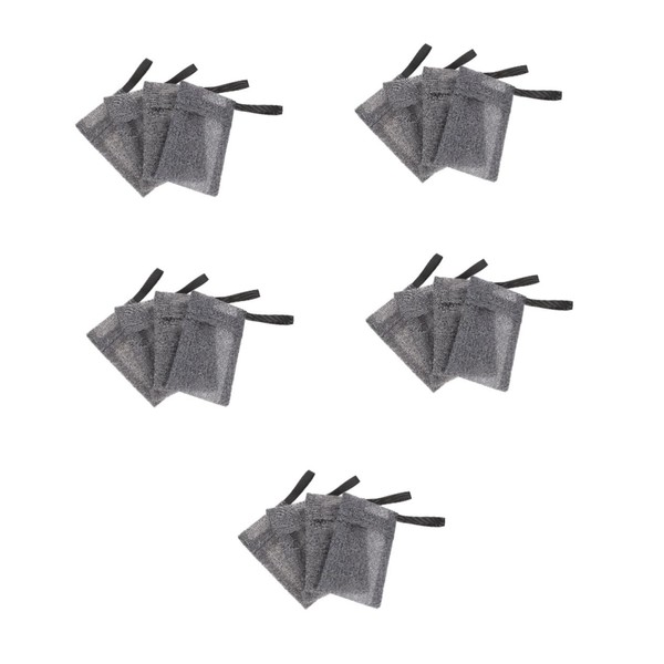 minkissy 5sets Exfoliating Soap Saver Bag Mesh Soap Pouch Skin-friendly