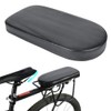 Black, Comfortable, Shockproof PU Cushion for Bicycle Rear Saddle Seat
