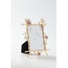XinZhiRun Gold Frame,golden branches Textured Picture Frame,Vertical Display,Tabletop & Wall