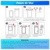 Lostrain Funda Impermeable Móvil Celular 2Pzs,IPX8 Protector de Celular para