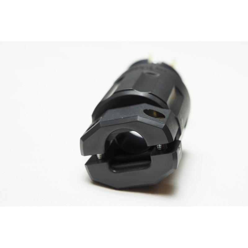 7112gn American Electricals Flat Blade Shape Plug (Nylon Cover), Grounding,