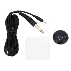 Piezo Pickup Volume Adjustable Mini Self Adhesive Piezo Contact Microphone Pickup for Acoustic Guitar Ukulele Violin