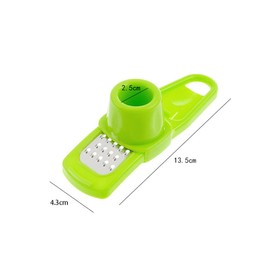 4pcs Garlic Grater, Garlic Press, Garlic, Meat Grinder, Crusher, Grater for Kitchen (Green)