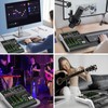 Aveek Audio Mixer,Professional Sound Board Mixing Console with USB Drive/Bluetooth/Computer/4