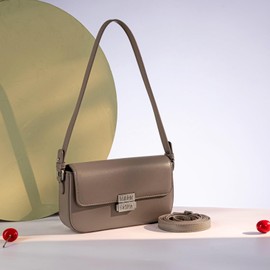 Milan Chiva Brown Small Shoulder Bag for Women Mini Purse Cute Designer Purses MC-433CM