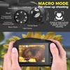 Digital Camera with Macro & Wide Angle Lens 48MP 4K