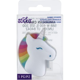 STICKO/AMERICAN CRAFTS Unicorn STICKO Gummy Sticker