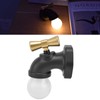 Creative LED Faucet Night Light USB Charging Voice Controlled Induction