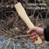 Axe Handle Replacement, 13in+11in Hickory Hatchet Handle Replacement for Camping