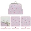 FuninCrea 2 Pcs Faux Leather Coin Purse for Women with