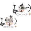 BEAR FLAG EDITION for 2×Carburetor Carb GX340 GX390 13hp Engine