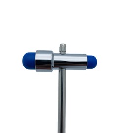 Cross Canada Buck Reflex Hammer with Built-in Removeable Brush and Pin for Clinical Diagnostic and to Elicits Superficial or Cutaneous Responses, Including Plantar and Abdominal Reflexes (Blue)