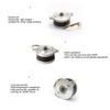 Extruder Stepper Motor Nema14 2 Phase 36mm Pancake Motor with