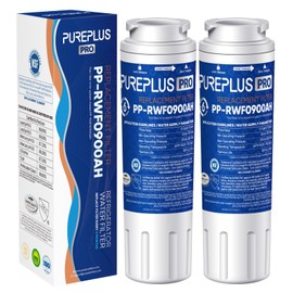 PUREPLUS UKF8001 NSF 53&42 Certified Water Filter Replacement for Maytag UKF8001P, EDR4RXD1, Everydrop Filter 4, PUR 4396395, Puriclean II, UKF8001AXX-200, UKF8001AXX-750, RWF0900A, 2Pack