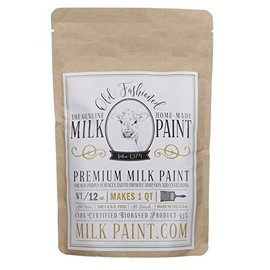 Old Fashioned Milk Paint Non-VOC Powder Paint (Quart, Light Cream)