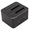 Hard Drive Docking Station USB3.0 Aluminium Alloy 7+15Pin SATA 5Gbps