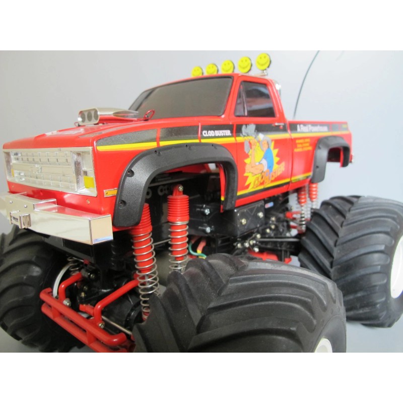 Tamiya New Tamiya RC 1/10 Super ClodBuster A Black Rubber