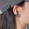 Preskiers Ear Cuffs for Women,Ear Cuff, Chunky Huggie Hoop Earrings,Cartilage