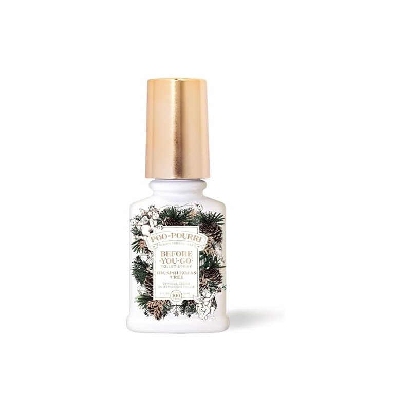 Poo-Pourri, Toilet Spray, Oh Spritzmas Tree, 2 Fl Oz- Vanilla