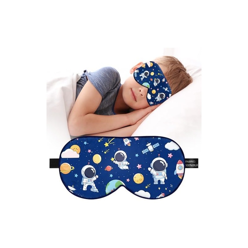 Antifaz de seda para niños estilo espacial – Pyopbow Kids
