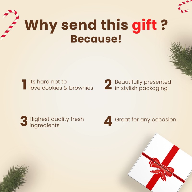 Best Cookies - 3 lb. Gourmet Christmas Cookies Platter with