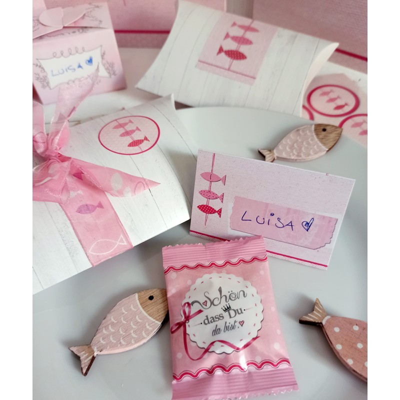 Logbuch-Verlag Gummy Bear Pink / Blue / Green Heart /