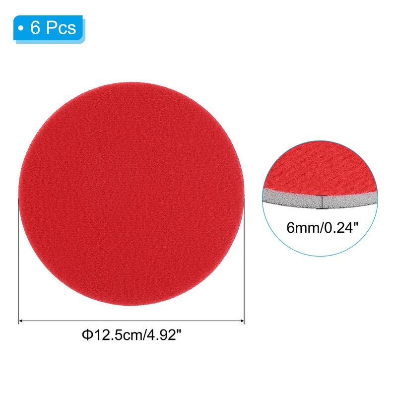 PATIKIL Bowling Sanding Pads, 6Pack P1500 Polishing Bowling Grits Kit