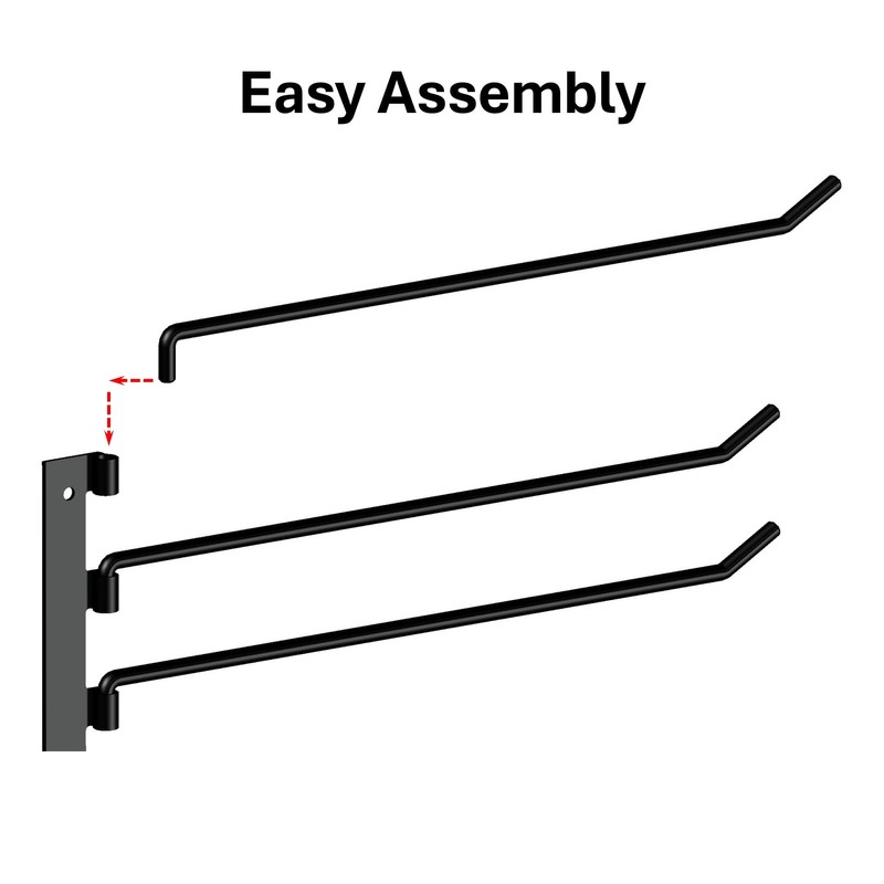 Garden Flag Organizer & Wall Mounted Display Rack – Aluminum