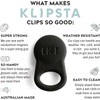 SPEX Clips para anteojos (paquete de 2) – Soporte magnético