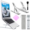Laptop Stand,Adjustable Aluminum Laptop Tablet Stand,Foldable Portable Desktop Holder,Computer Stand,with