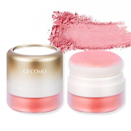 GECOMO Yunrou Slightly Tipsy Teak Powder Matte Matte Shows The Tenderness Of Lasting Makeup Difficult To Fly Powder Non-Stick Powder Uplifting Color Rouge (02# Orange Pink)