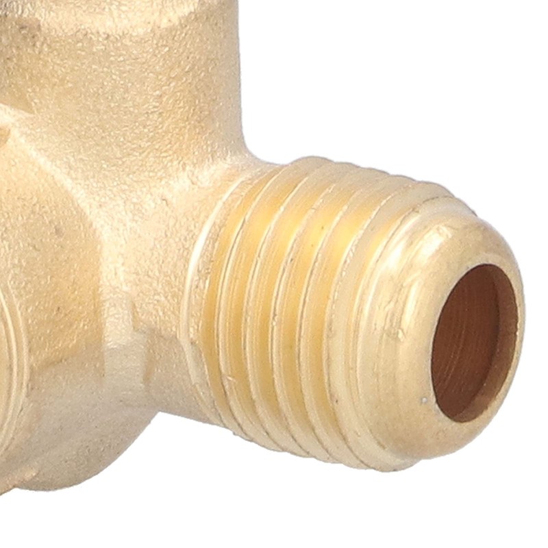 Air Compressor Check Valve,3 Port Air Compressor Parts,0.8x0.7x0.4 Inches 3
