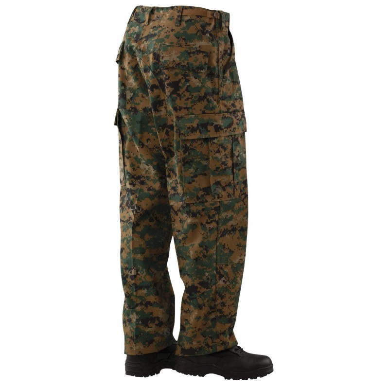 TRU-SPEC NEW LARGE TRU-SPEC USMC STYLE DIGITAL WOODLAND CARGO PANTS