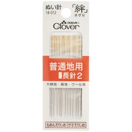 Clover bonds Make For Normal Quilting Needles 2 R2, Pack of 12 18 – 012 