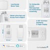 Homematic IP Smart Home Radiator Thermostat - Flex, Digital Thermostat