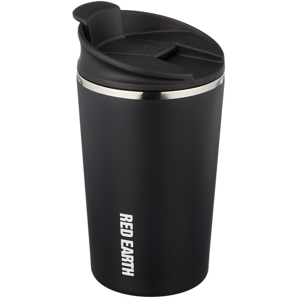 Ken Onishi Red Earth Stainless Steel Short Tumbler, Black, Size: Approx. φ3.2 inches (8.2 cm), H6.1 inches (15.5 cm), REA-2800