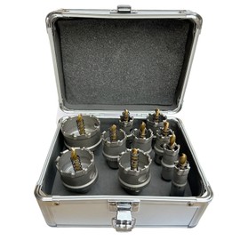 Carbide Stainless Steel Hole Saw, 0.5 - 7.9 inches (12 - 200 mm), Drill, Electric Drill, Hole Saw Set, Durable, Spiral Drill, Hole Cutter, Stainless Steel, Iron, Metal, Aluminum, Wood, Cutting Tool