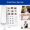 Big Button Phone for Seniors, 9 Pictured Big Buttons,Extra Loud