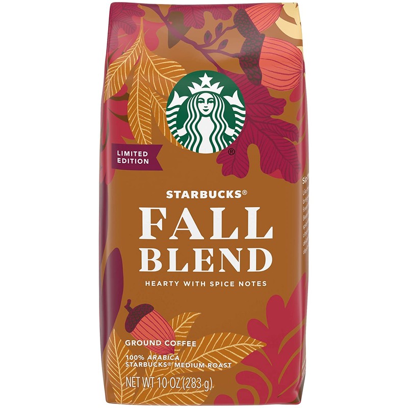 Starbucks Fall Blend, Ground, 10 ounce bag (Pack of 2)