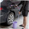 NOLITOY Hand Pump Portable Fuel Transfer Tool Lightweight Manual Siphon