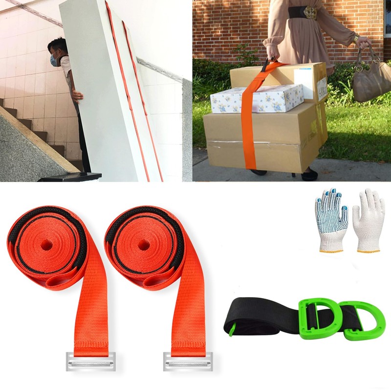 Moving Shoulder Straps, One-Person Shoulder Lifting and Moving Straps Adjustbale